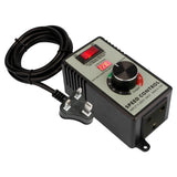 Electronic Voltage Governor AC Motor Speed Controller with LED Display, US/EU/UK/AU Plug, AC100~120V/220~240V Input,