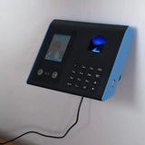 3D Infrared Facial Recognition Attendance Employee Fingerprint Check-in Equipment Set Up Department Shift Users Without Software