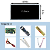 1000Nit Outdoor Digital Advertizing Lcd Display 13.3Inch 1920X1080 Ips Outdoor Lcd Display Screen With Edp Control Board