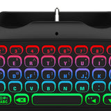 Mini Chatpad Built-in Speaker Compact Keypad with 3.5mm Audio Jack for Messaging and Gaming Live Chat ForPS5