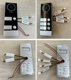 2/3/4 Multifamily 1080P TUYA WiFi Video Doorphone Building 7/10 Inch Monitor Family Apartment doorbell System Multi option DIY