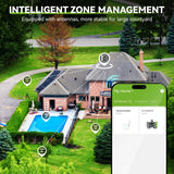 WiFi Water Timer 4 Zones Automatic Irrigation Timer Rain Delay Manual Watering Garden Lawn Faucet Watering Systems Controller