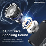Portable Speaker XDOBO 40W IPX5 Waterproof BT5.3 TWS RGB Lights 16H Playtime Type-C 50% Vol EQ Modes 3 Kingdoms