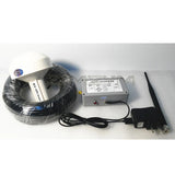 Beidou BD2+GPS Indoor  Coverage GPS Signal Amplifier GPS Repeater System With 15 Meter Mushroom Antenna Power Supply 3V/5V DC