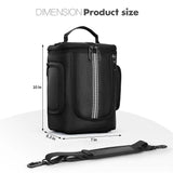 Carrying Case for Anker C300/C300 DC Portable Power Station Bag Travel Storage Bag Protective Case with Shoulder Strap & Handle