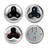 Kitchen Restaurant Equipment Wireless Numeric Keypad Silver Calling Button System
