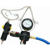 28pcs/set Car Water Tank Antifreeze Filling Sheet Metal Tool Vacuum Leak Detector Coolant Exhaust Air Sensor