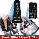 Darius Hot Smart Leg Foot Vibration Heating Massage Airbag Foot Massage