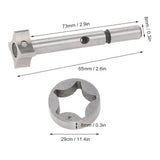 Oil Pump for Single Cylinder Cooled Diesel Engines Iron Oil Pump Replacement for 186F 188F 192F Garden