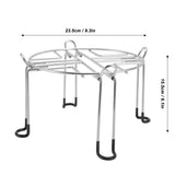 Water Filter Stand 304 Stainless Steel Detachable with Anti Slip Feet Water Filter System Stand for Medium Gravity Water Filter
