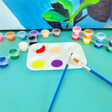 E-Easy To Use-Mini Acrylic Paint Set, Acrylic Paint Strips For Kids And Adults, Perfect For Birthday Partyhome Classroom Gifts