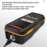 TL280 Cable Fault Tester 1-8km TDR Cable Fault Locator Coaxial Cable Communication Wire Fault Locater Tester LCD Color Screen
