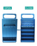 Aluminums Alloy Kirschner Storages and Sterilization Box for Orthopedic Surgicals Instruments / Accessory Placement Tool