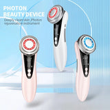 LED Facial Massagers Electric Face Cleaning Equipments Women's Vibration Facials Equipment Eye Massager Skincare Beauty Device