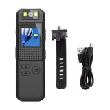 Mini Camera 1080P Portable Video Recorder Worn Police Small Body Cam DVR Night Vision Miniature Camcorder 180° Rotatable Cameras