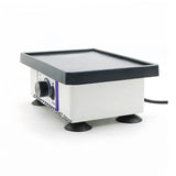 square Dental Vibrator Variable Speed Lab Shaker Oscillator Vibrating Machine for Mixing Plaster/Gypsum Pouring Models 150W