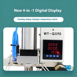 pneumatic hot stamping machine WT-QS90 digital multifunctional automatic collection hot stamping paper hot stamping machine