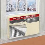2025 New Air Conditioner Cover Water Resistant Oxford Fabric for Inside Dust Cover
