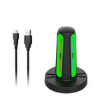 GW-4In1 Charging Dock For Switch 2 Controller Charging Station Card Storage Base With 360° LED Indicators For NS Switch 2
