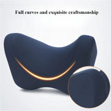 Comfortable Car Headrest Neck Protection Pillow Car Memory Cotton Sleeping and Resting Pillow