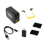 Microphone Time Coder Portable Omnidirectional Wireless Mic Deity TC-1 for Video Recording Time Code