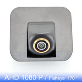 Golden-FishEye CVBS Rear View Camera For Geely Atlas 2017~2020/Emgrand X7 Sport 2016~2022 Original Reserved Hole HD NIght Vision