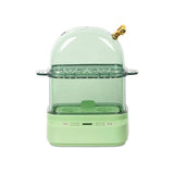 Smart Electric Egg Boiler Steamer 120W with Timing 2-Egg Capacity Mini Portable Breakfast Cooker with Automatic Power off 220V
