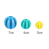 15pcs Bite Resistant Teething Toys Balls for Puppy Dog Chew Tooth Cleaning Ball