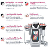 6 in 1 80K Body Contouring Machine 80K Cavitation for Abdominal Toning Skin Tightening Skin Care Tool