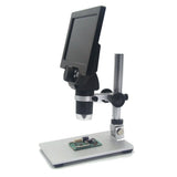G1200 Professional Digital Video Microscope Magnifiers 1200X Microscopes for Electronics Soldering with 7 Inch Large Screen