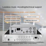 Factory priced fixed voltage Bluetooth 50W amplifier with USB/SD card/built-in radio for store use