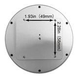 Round LCD 3.4inch 4inch Circular LCD Monitor With Black Silver aluminum alloy case