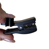 Saxophone Microphone Clip Portable Strong Grip Soft Rubber Pads Clamp Compact Non Slip