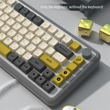{XDA PBT Colorblock Keycaps 138 Keys PBT Material Sublimation Suitable for Keyboard 68/75/84/96/980/104 English