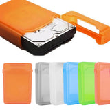 3.5 Inch IDE SATA External Hard Drive Disk Storage Box Multi Color Plastic HDD Hard Drive Case HDD Case Shell HDD Enclosure Case