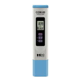 Yieryi TDS EC TEMP Meter COM-80 Total Dissolved Solids Monitor Conductivity Tester for Aquarium Hydroponics Drinking Water