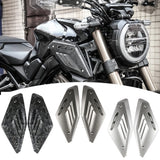 Carbon Fiber Motorcycle Frame Side Panel Guard Cover Shell Intake Pipe Protector for Honda CB650R 2019 2020 2021