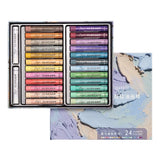 Gifts 24/36/48 Colors Artist Soft Oil Pastel Set Professional Safety Painting Crayons Oil Painting Stick Art Supply