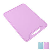 Silicone Cutting Board Portable Prevent Slip Stick Proof Dishwasher Safe Chopping Board for Kitchen Camping Picnic