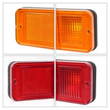 Car Front Rear Side Marker Lights Set For GMC C/K Pickup Trucks 1968-1972- Part Numbers 0849522, 0849633