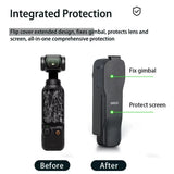 Anti-fall Original Protective Case Lid Quick Release Anti-Scratch Screen Protector Full Coverage for DJI Osmo Pocket 3