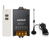 DC12V-72V 30A Relay Wireless Remote Control Switch RF 433Mhz Transmitter On/Off 3 Modes Switch for Water Pump LED Lamp Motor
