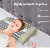 Chakra Jade Pillow Tourmaline Negative Ion Therapy Natural Crystal for Insomnia Neck Head No Heated