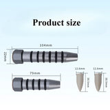 Car Dent Repair Leveling Pen with Adjustable Length and Anti Slip Rubber Ring Interchangeable Head and Tapping Pen