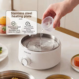 400W Electric Egg Boiler Breakfast Machine Multicooker Food Steamer Automatic Home Kitchen Appliance with Timer 220V