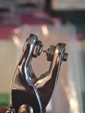 Badminton Racket Grommet Flaring Pliers – Cold Press for Single/Shared Holes, Stainless Steel, Precise Flaring Tool