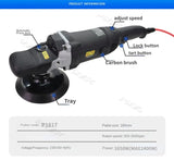 6-speed Polishing Machine Professional Automotive Beauty Electric Waxing Machine Multi Speed Adjustable Straight Core RO Machine