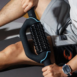 Roller Percussion Massage Gun Deep Tissue Muscle Cordless Electric Body Massager Handsfree Recovery Tool Pain Relief