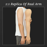 Silicone Arm Mold Artificial Practice Fake Skin Tattoo Aesthetic Professional Tattoos Practice Skins Men's Tattoos Supplies