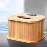 Portable Bucket Foot Spa Low EMF Far Infrared Foot Sauna Without Water For Blood Circulation Muscle Relaxing Detoxifying